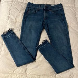 Rag and Bone ankle skinny jeans